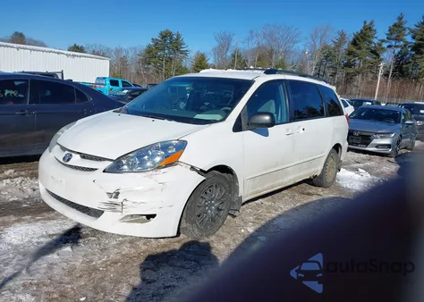 2008 Toyota Sienna Le из США, поврежденный, VIN 5TDZK23C38S213892